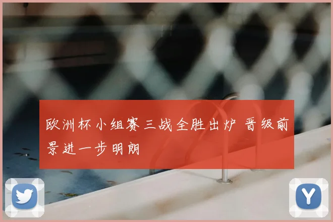 欧洲杯小组赛三战全胜出炉 晋级前景进一步明朗